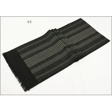Cachemira reversible unisex de las mujeres de los hombres Feel bufanda tejida hecha punto gruesa caliente del invierno (SP822)